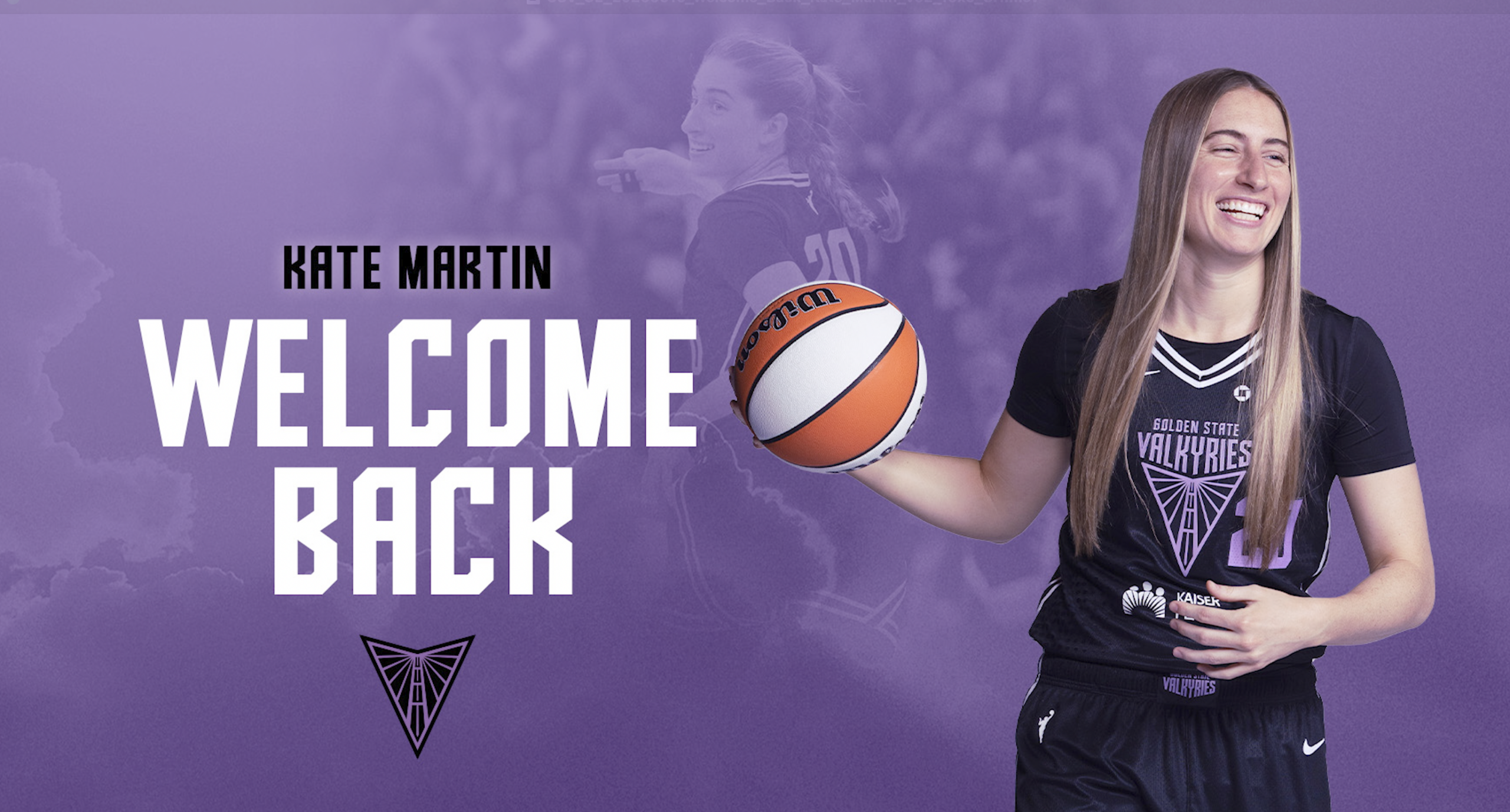 Welcome Back, Kate Martin